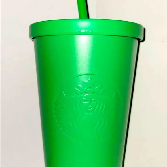Starbucks Matte Kelly Green Metal Tumbler 16 oz
